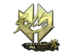 Sticker | boltz (Gold) | Antwerp 2022 image