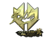Sticker | boltz (Gold) | Antwerp 2022 image