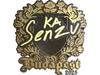 Sticker | Senzu (Gold) | Budapest 2025