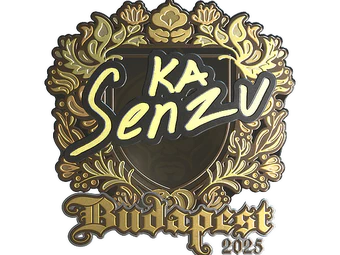 Sticker | Senzu (Gold) | Budapest 2025 image