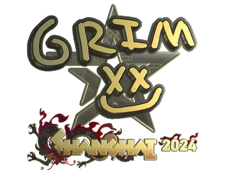Sticker | Grim (Gold) | Shanghai 2024