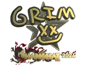 Sticker | Grim (Gold) | Shanghai 2024 image