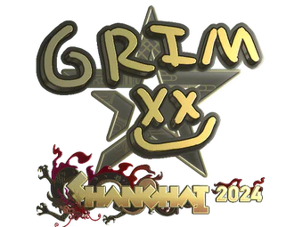 Sticker | Grim (Gold) | Shanghai 2024 image