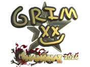 Sticker | Grim (Gold) | Shanghai 2024 image