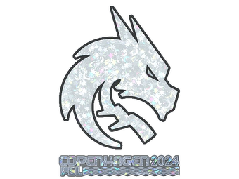 Sticker | Team Spirit (Glitter) | Copenhagen 2024 image