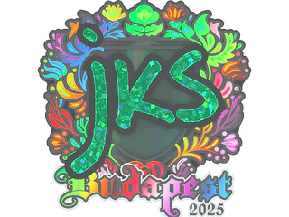 Sticker | jks (Holo) | Budapest 2025