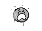 Sealed Graffiti | QQ (Shark White) image