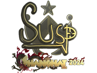 Sticker | susp (Gold) | Shanghai 2024 image