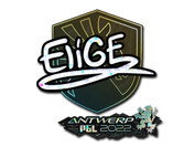 Sticker | EliGE (Glitter) | Antwerp 2022 image