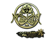 Sticker | maden (Gold) | Antwerp 2022 image