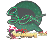 Sticker | dexter (Glitter) | Shanghai 2024 image