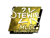Sticker | Stewie2K (Gold) | MLG Columbus 2016 image