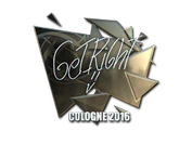 Sticker | GeT_RiGhT (Foil) | Cologne 2016 image