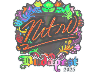 Sticker | nitr0 (Holo) | Budapest 2025