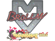 Sticker | Brollan (Glitter) | Shanghai 2024 image