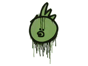 Sealed Graffiti | Bock Bock (Battle Green) image