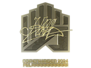 Sticker | Krad (Gold) | Copenhagen 2024