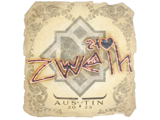 Sticker | zweih | Austin 2025