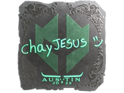 Sticker | chayJESUS (Foil) | Austin 2025 image