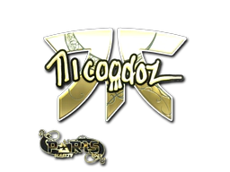 Sticker | nicoodoz (Gold) | Paris 2023 image
