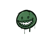 Sealed Graffiti | Mr. Teeth (Jungle Green) image