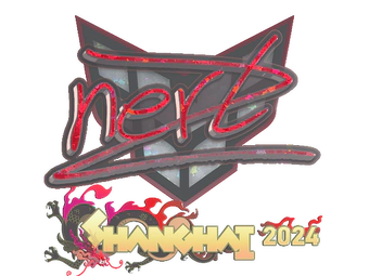 Sticker | NertZ (Glitter) | Shanghai 2024 image