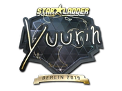 Sticker | yuurih (Gold) | Berlin 2019 image