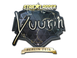 Sticker | yuurih (Gold) | Berlin 2019 image