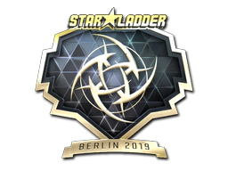 Sticker | Ninjas in Pyjamas (Gold) | Berlin 2019 image