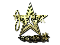 Sticker | junior (Gold) | Antwerp 2022 image