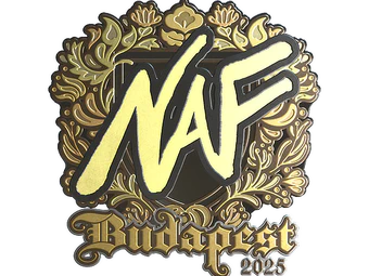 Sticker | NAF (Gold) | Budapest 2025 image