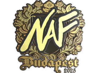 Sticker | NAF (Gold) | Budapest 2025