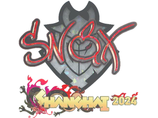 Sticker | Snax (Glitter) | Shanghai 2024