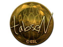 Sticker | tabseN (Gold) | Katowice 2019 image