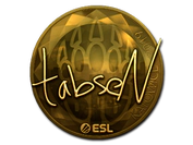 Sticker | tabseN (Gold) | Katowice 2019 image