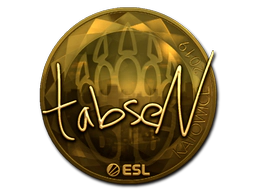 Sticker | tabseN (Gold) | Katowice 2019 image