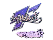 Sticker | dav1d (Holo) | Antwerp 2022 image