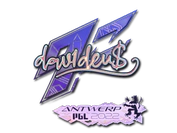 Sticker | dav1d (Holo) | Antwerp 2022 image