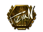 Sticker | tiziaN (Gold) | London 2018 image