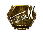 Sticker | tiziaN (Gold) | London 2018 image