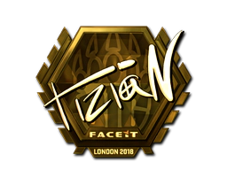 Sticker | tiziaN (Gold) | London 2018 image