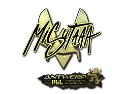 Sticker | misutaaa (Gold) | Antwerp 2022 image