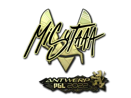Sticker | misutaaa (Gold) | Antwerp 2022 image