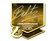 Sticker | boltz (Gold) | Cluj-Napoca 2015 image