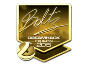 Sticker | boltz (Gold) | Cluj-Napoca 2015 image