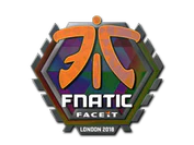 Sticker | Fnatic (Holo) | London 2018 image