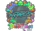 Sticker | XANTARES (Holo) | Budapest 2025 image