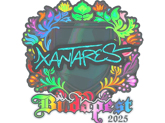 Sticker | XANTARES (Holo) | Budapest 2025 image