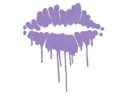 Sealed Graffiti | Kiss (Violent Violet)