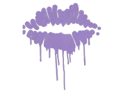 Sealed Graffiti | Kiss (Violent Violet) image